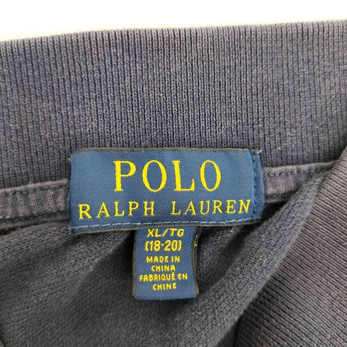 ポロラルフローレン POLO RALPH LAUREN ビッグポニー刺繍 鹿の子 S/S ポロシャツ メンズ import:XL