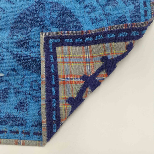 ヴィヴィアンウエストウッドマン Vivienne Westwood MAN オーブ 刺繍 チェック ハンカチ メンズ