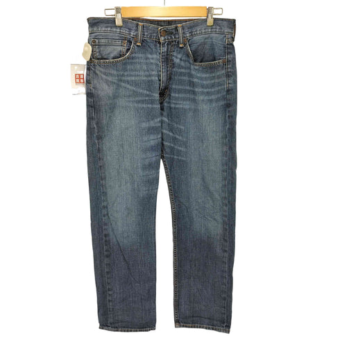 リーバイス Levis 505 ボタン裏4032刻印 ジッパーフライ デニムパンツ 縦落ち 脇割 メンズ W34 L32