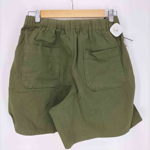 バブアー Barbour ボタンフライ コットン イージー ショート パンツ ショーツ メンズ M