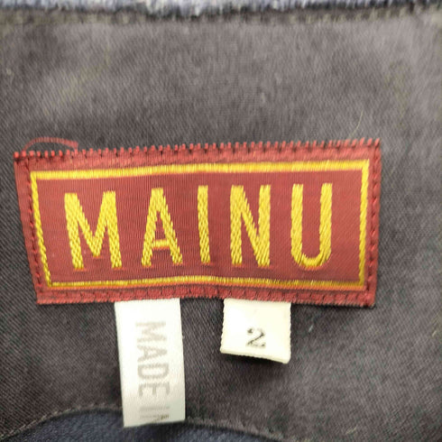 MAINU Velvet Open Collar Shirts ベルベット 開襟 オープンカラー シャツ メンズ JPN:2