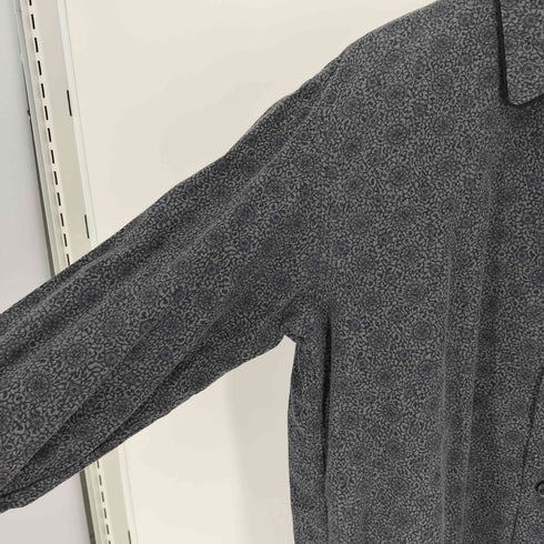 ラッドミュージシャン LAD MUSICIAN 17AW PAJAMA SHIRT レオパード柄 フランネル パジャマ シャツ メンズ JPN:42