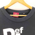 DEF JAM recordings プリント クルーネック スウェット メンズ JPN:M