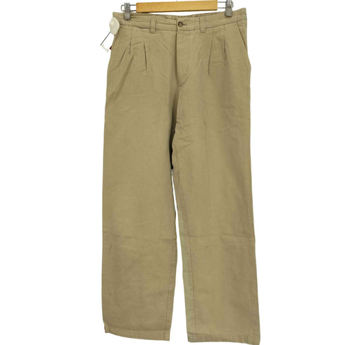 バーバリーロンドン BURBERRY LONDON SERRANO SPORT LINE 2タック ワイド テーパード チノ パンツ メンズ 42