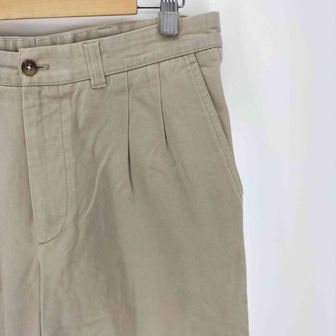 バーバリーロンドン BURBERRY LONDON SERRANO SPORT LINE 2タック ワイド テーパード チノ パンツ メンズ 42