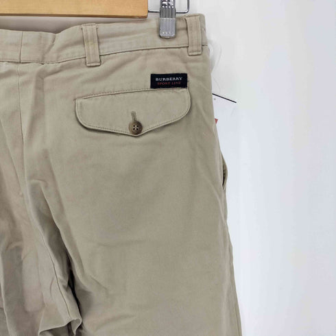 バーバリーロンドン BURBERRY LONDON SERRANO SPORT LINE 2タック ワイド テーパード チノ パンツ メンズ 42