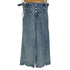 アニュアンス anuans コルセット ワイドデニムパンツ レディース