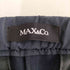 マックスアンドコー MAX & CO. ベロア切替 チェック柄パンツ レディース S