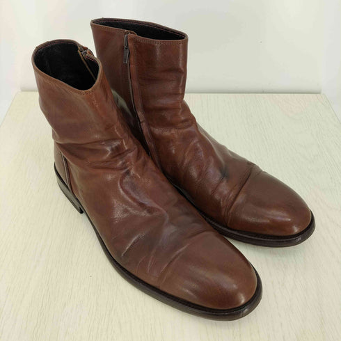 Trivia shoemakers for ADAM et ROPE サイドジップ レザーブーツ メンズ 41