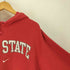 ナイキ NIKE 90-00S TEAM タグ センター スウッシュ ロゴ OHIO STATE オハイオ プルオーバー パーカー メンズ import:S