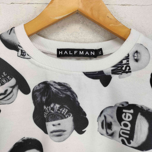 HALFMAN プリントスウェット street メンズ XL