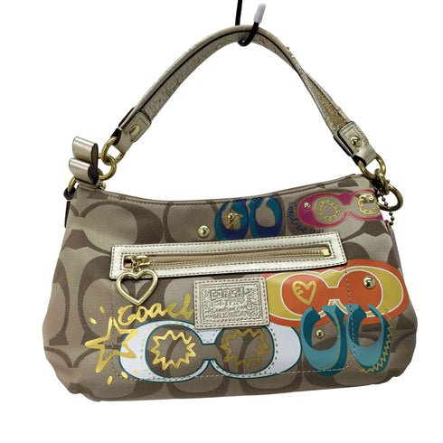 コーチ COACH POPPY ポピー キーホルダー付きシグネチャートートバック レディース