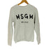 エムエスジーエム MSGM ロゴプリントスウェット メンズ S