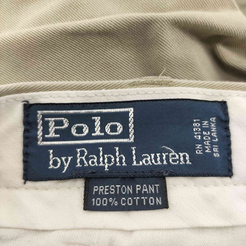 ポロバイラルフローレン Polo by RALPH LAUREN PRESTON PANT ポニー 刺繍 コインポケット ワイド チノ パンツ メンズ 34/34
