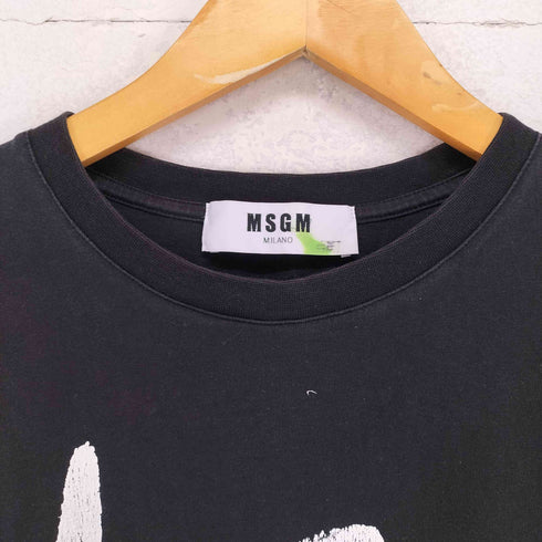 エムエスジーエム MSGM ワールドツアー ロゴプリントTシャツ メンズ XS