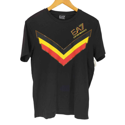 エンポリオアルマーニイーエーセブン EMPORIO ARMANI EA7 ロゴプリントTシャツ メンズ M