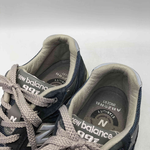 ニューバランス NEW BALANCE 英国製 M991NV NAVY スニーカー メンズ UK:7.5