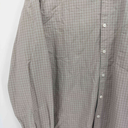 スティーブンアラン Steven Alan BUTTER-G BOX BAND COLLAR SHIRT-BOLD メンズ import:L