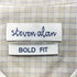 スティーブンアラン Steven Alan BUTTER-G BOX BAND COLLAR SHIRT-BOLD メンズ import:L
