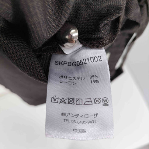 シキトウキョウ shiki tokyo グラフチェック 開襟 オープンカラー S/S シャツ ボックスシルエット メンズ JPN:L