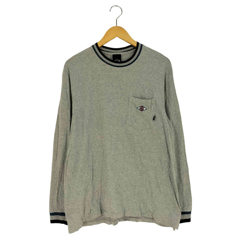 ヒステリックグラマー HYSTERIC GLAMOUR 00s ロゴ刺繍 ロングスリーブTシャツ メンズ JPN:M