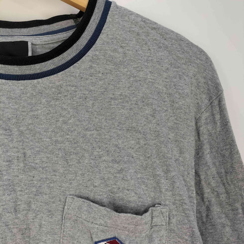 ヒステリックグラマー HYSTERIC GLAMOUR 00s ロゴ刺繍 ロングスリーブTシャツ メンズ JPN:M