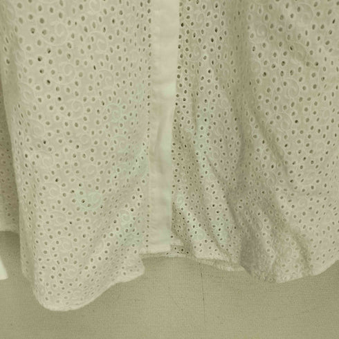 メーカーズシャツカマクラ Makers Shirt 鎌倉 Pure Linen 刺繍レースシャツ レディース 9