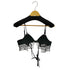 TANAKA DAISUKE 25SS beads fringe bra Black レディース