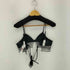 TANAKA DAISUKE 25SS beads fringe bra Black レディース