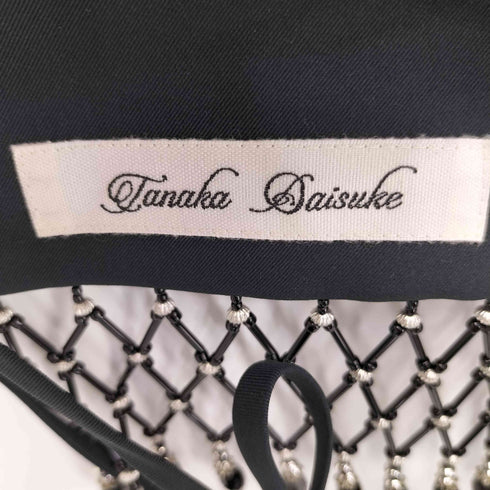 TANAKA DAISUKE 25SS beads fringe bra Black レディース