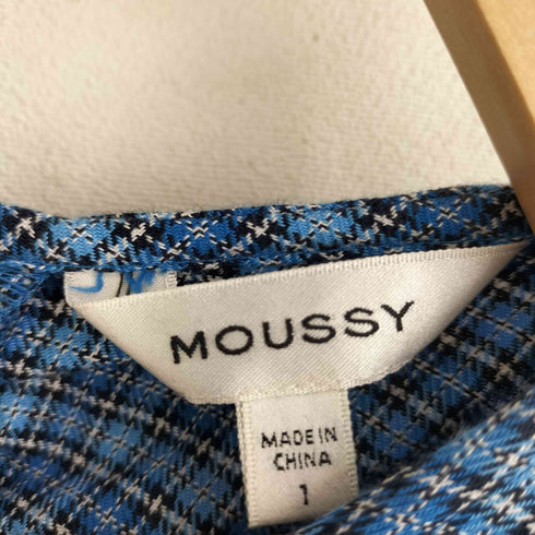 マウジー moussy ASYMMETRIC GATHER LINE ドレス レディース JPN:1