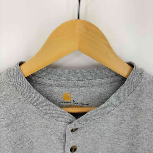 カーハート Carhartt ヘンリーネック S/S ポケットTシャツ メンズ import:L