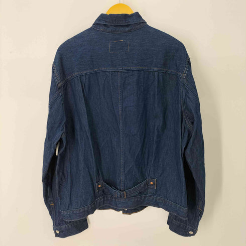 リーバイス Levis PLEATS TRUCKER JAKET MEDIUM INDIGO プリーツ トラッカージャケット メンズ JPN:L