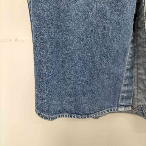 ポロカントリーラルフローレン POLO COUNTRY RALPH LAUREN 80-90s ダブルポケットL/Sデニムシャツ ガチャポケ メンズ LL