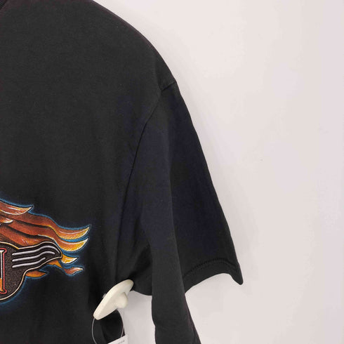 ハーレーダビッドソン HARLEY-DAVIDSON 1999コピーライト 90S MADE IN USA イーグルプリント Tシャツ メンズ import:L