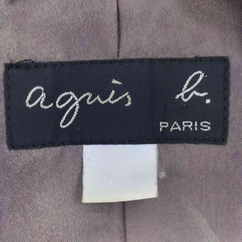 アニエスベー agnes b. ボタン ウールテーラードジャケット レディース