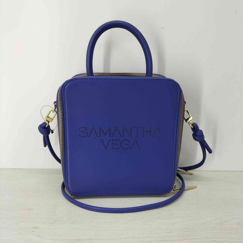 サマンサベガ Samantha Vega 2WAY スクエアレザーショルダーバッグ レディース