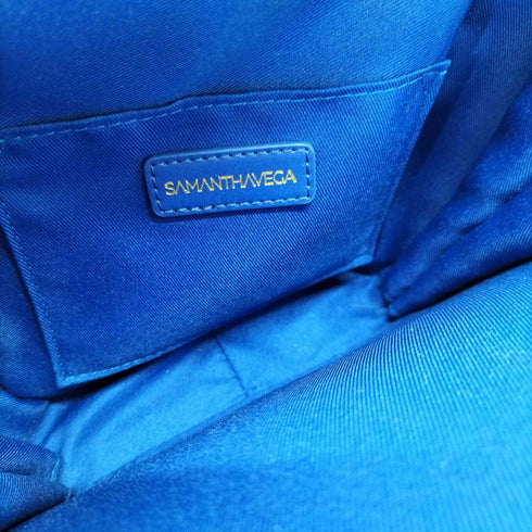サマンサベガ Samantha Vega 2WAY スクエアレザーショルダーバッグ レディース