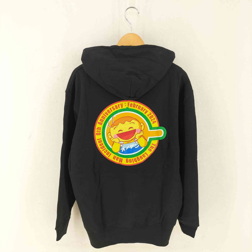 バッグプリントロゴパーカー メンズ JPN:XL