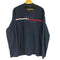 トミーヒルフィガー TOMMY HILFIGER リブライン ロゴ クルーネック L/S Tシャツ レディース XL