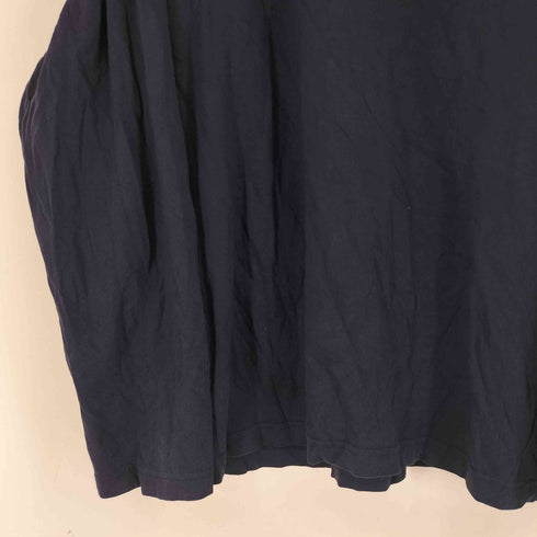 トミーヒルフィガー TOMMY HILFIGER リブライン ロゴ クルーネック L/S Tシャツ レディース XL