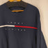 トミーヒルフィガー TOMMY HILFIGER リブライン ロゴ クルーネック L/S Tシャツ レディース XL