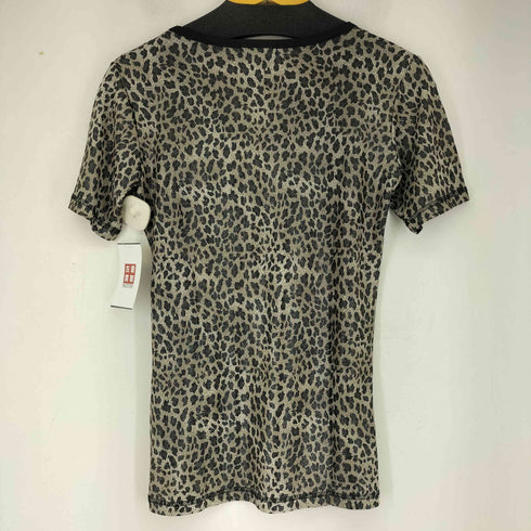 LUXURY BLACK ラメレオパード カットソー レディース 1
