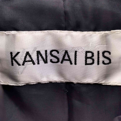 カンサイ KANSAI BIS ナイロン混スタンドカラーコート レディース