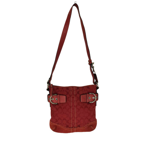 コーチ COACH シグネチャーロゴショルダーバッグ レディース