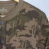 エディーバウアー Eddie Bauer ツリー柄 メタルボタン ヘンリーネック サーマル ロングスリーブTシャツ メンズ import:S