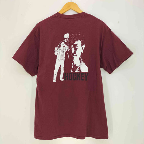 ホッケー HOCKEY バックプリント Tシャツ メンズ JPN:L