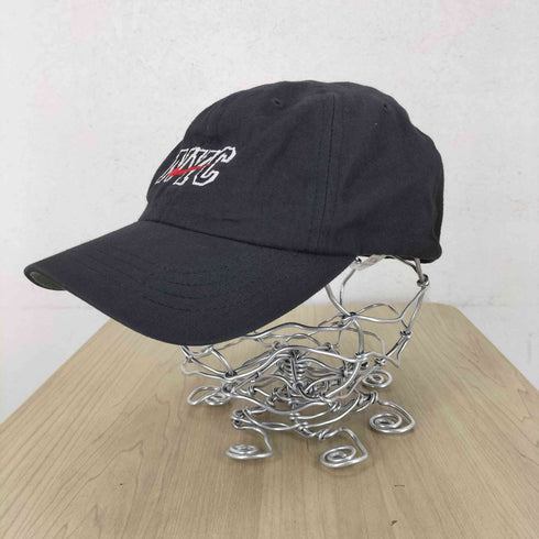 ナイキ NIKE 90~00S MADE IN USA NYCスウッシュ刺繍キャップ メンズ