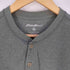 エディーバウアー Eddie Bauer ヘンリーネック 鹿の子 ロングスリーブTシャツ メンズ import:M