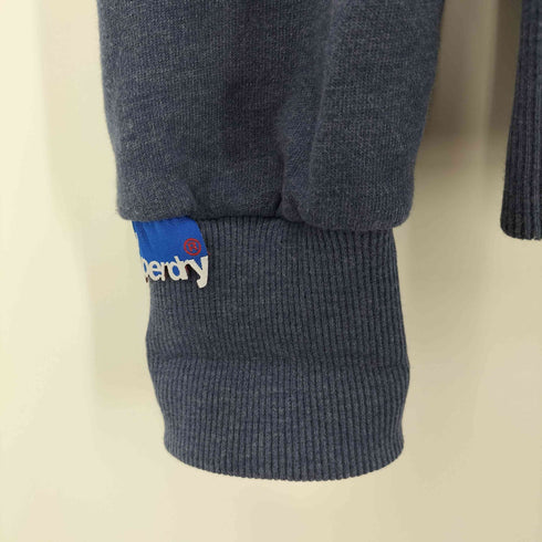 スーパードライ Superdry 極度乾燥(しなさい) 裏起毛 ジップアップパーカー メンズ S